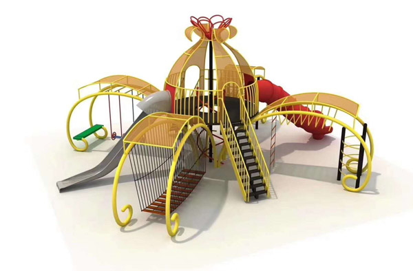 小區(qū)無動力滑梯