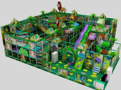 森林主題淘氣堡